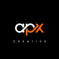 APX Letter Initial Logo Design Template Vector Illustration