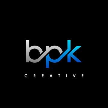 BPK Letter Initial Logo Design Template Vector Illustration