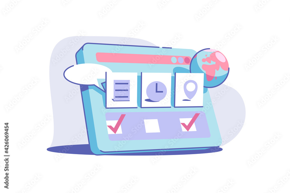Poster site service usage