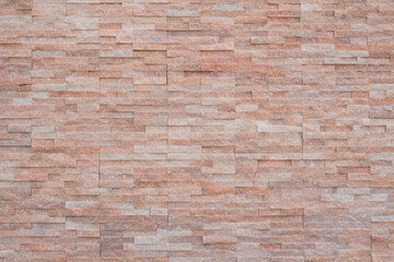 Natural stone brick wall background .Copy space.