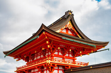 Fushimi Inari Shrine in Kyoto, Japan