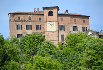 The tower is very ancient and is about a thousand years old. Today it is a bell tower with a clock overlooking the hills, towards Chieri and towards Turin.