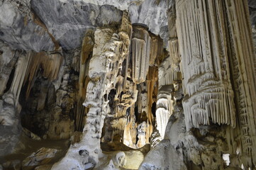 Stalactite in cangos cave