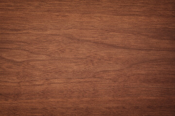 wood plank panel texture. outdated mahogany table background - obrazy, fototapety, plakaty