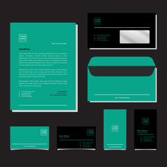 Corporate identity templates for your business including Business Cards, Envelopes and Letterhead Designs