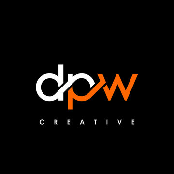 DPW Letter Initial Logo Design Template Vector Illustration