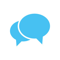 Fototapeta premium Communication bubbles icon