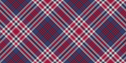 Grait Britane national flag colors tartan patern, blue red white checkered stripes, repeatable diagonal fabric texture for gingham, plaid, tablecloths, shirts,  clothes, dresses, bedding, blankets