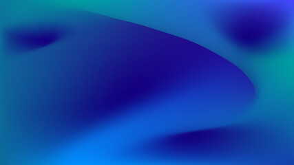 Green blue gradient mixed holographic background . 