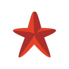 Sea starfish icon