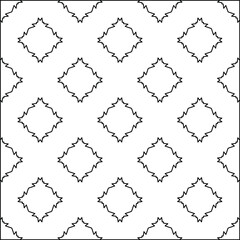 Geometric vector pattern with triangular elements. Seamless abstract ornament for wallpapers and backgrounds.