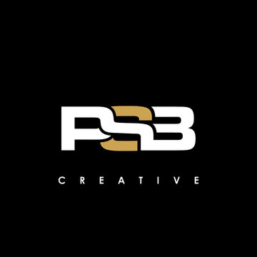 PSB Letter Initial Logo Design Template Vector Illustration