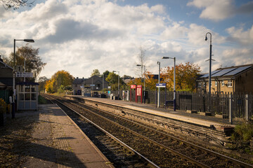 Clitheroe Train Station, Lancashire