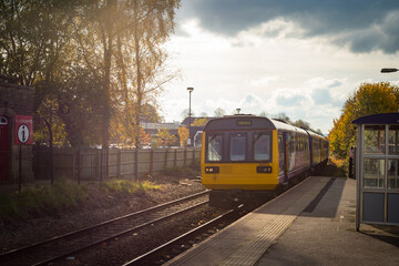 Naklejka premium Clitheroe Train Station, Lancashire