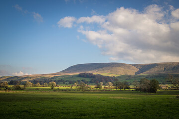 Fototapeta premium Pendle Hill, Clitheroe, Lancashire