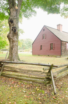 United States, New Jersey, Morristown, Jockey Hollow And Trees In Autumn