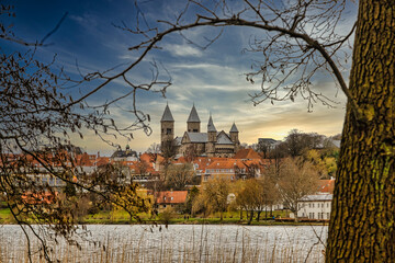 Viborg ancient cathedral in the middle of Denmark