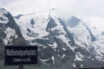 El glaciar de Pasterze, en los alpes austriacos. Austria.