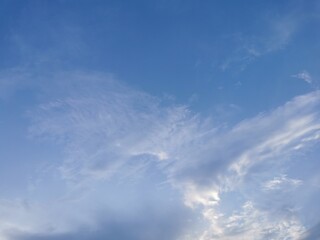 Obraz premium blue sky with clouds