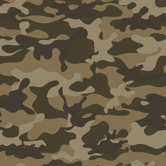 camouflage sand seamless pattern, print background. Military texture. Ornament