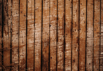  Texture of shabby brown wood background wall