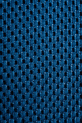 blue fabric with a visible texture. background