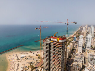 Netanya Israel-Looking at the world from a height