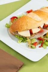 Panino Farcito con Prosciutto Cotto