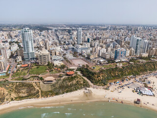 Netanya Israel-Looking at the world from a height