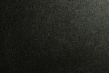 dark creative background: black primed linen canvas, uneven lighting, color toning