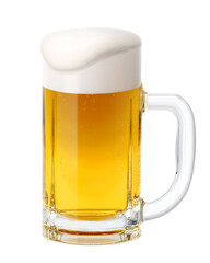 ビールジョッキ ビール 泡 イラスト リアル