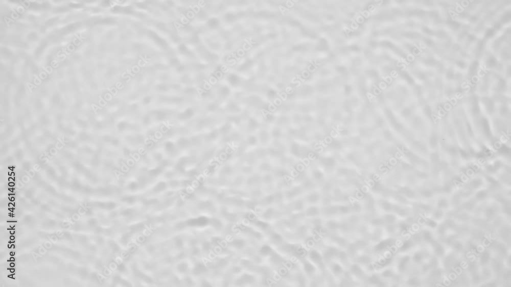 Aufkleber up close, top view, slow motion various waves of the water surface hitting the sun's rays, making th