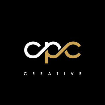 CPC Letter Initial Logo Design Template Vector Illustration