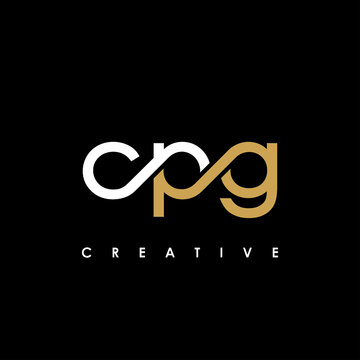 CPG Letter Initial Logo Design Template Vector Illustration