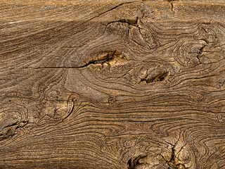 Old brown dark wood texture dark background.