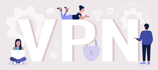 VPN concept