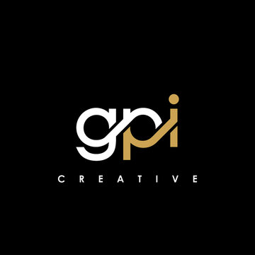GPI Letter Initial Logo Design Template Vector Illustration