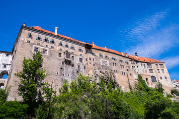 Schloss Krumau. Tschechien