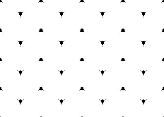 Small black triangles. seamless texture. Graphics and design.