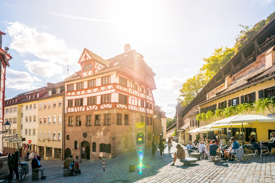 Albrecht D&uuml;rer Haus, N&uuml;rnberg, Bayern, Deutschland 