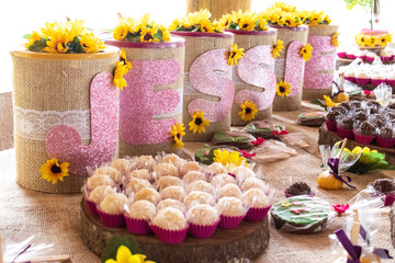 doces festa decoração