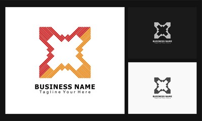 square business vector logo