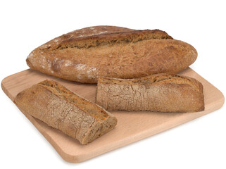 Multi Grain Brown Wheat Bread, close up