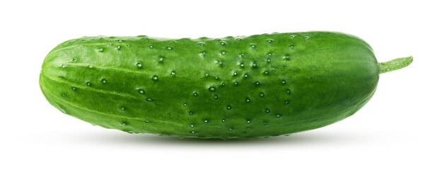 Cucumber isolated on white background