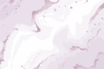Abstract violet liquid marble or watercolor background with glitter foil textured stripes . Pastel marbled alcohol ink drawing effect. Vector illustration design template for wedding invitation