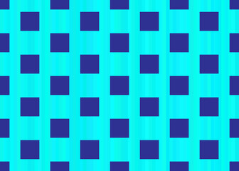 Background. Blue squares on vertical stripes Graphics and design.