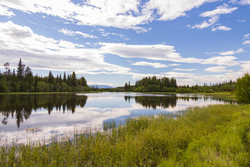 Hidden Meadow lake, Glacier National Park, Montana