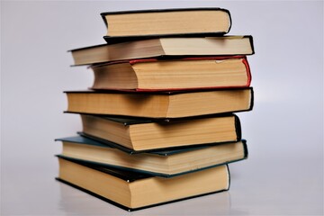 stack of books