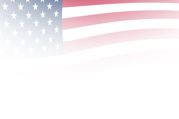 askew gradient american flag background illustration for slide card presentation graphic