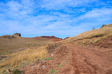 Fototapeta premium landscape in the desert